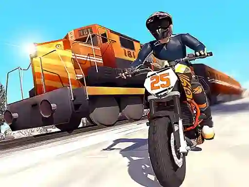 Igra Trail Bike vs Train Race spletu