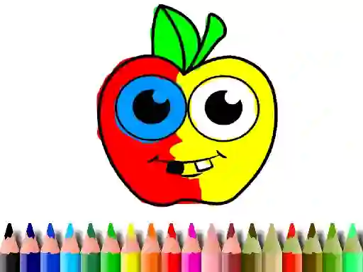 Igra Back To School: Apple Coloring Book spletu