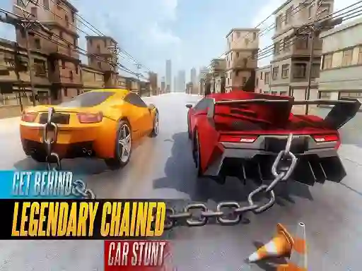 Igra Chained Car Stunts Race Mega Ramp spletu