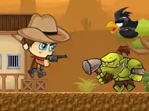 Igra Super Cowboy Running spletu