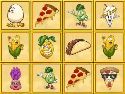 Igra Foody Memory spletu
