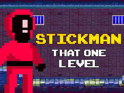 Igra Stickman That One Level spletu