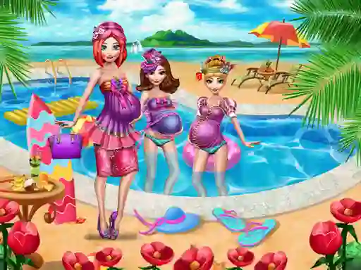 Igra Moms Summer Break spletu