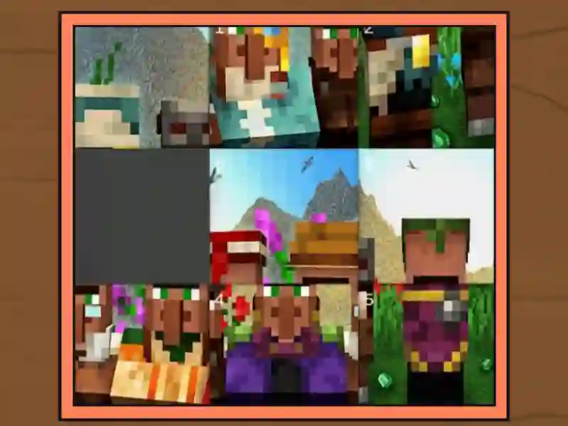 Igra Puzzle Minecraft spletu