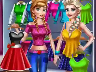 Igra Princesses Casual Outfits spletu