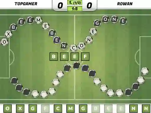 Igra Wordsoccer.io spletu