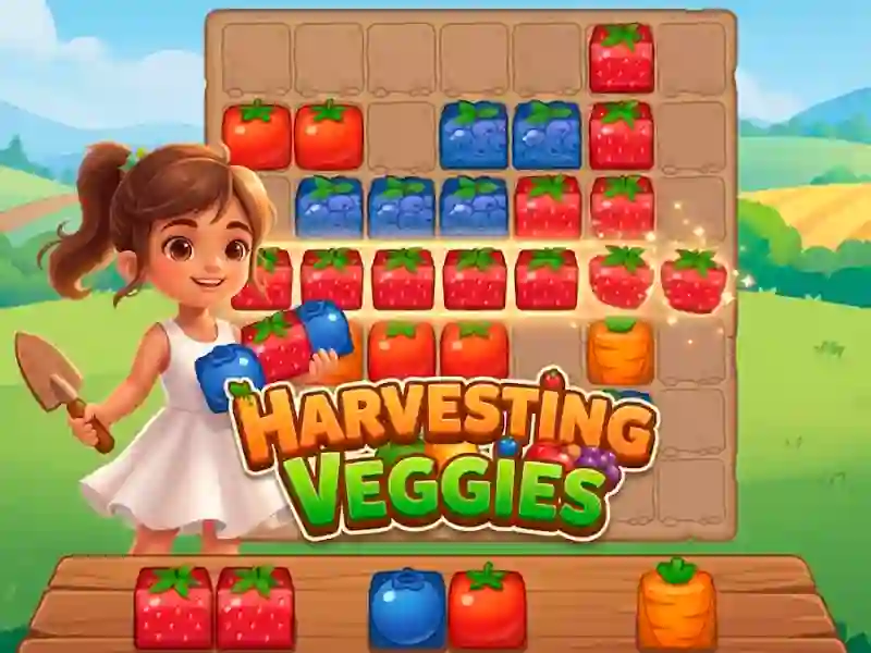 Igra Harvesting Veggies spletu