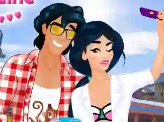 Igra Couple Travel Selfie spletu