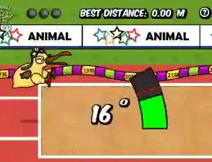 Igra Animal Olympics Triple Jump spletu