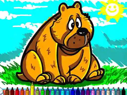 Igra Coloring Book Animals spletu