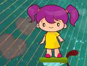 Igra Valentine Girl Jumping spletu