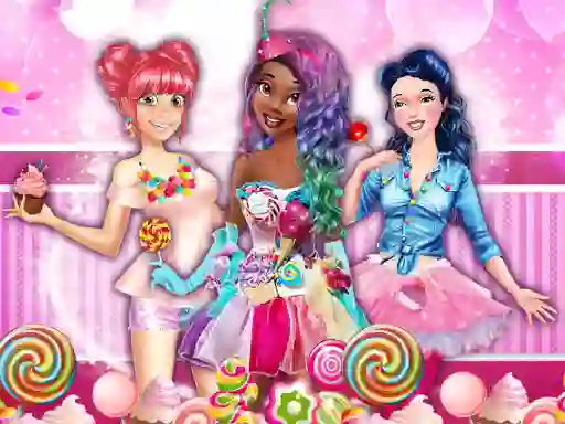 Igra Sweet Party With Princesses spletu