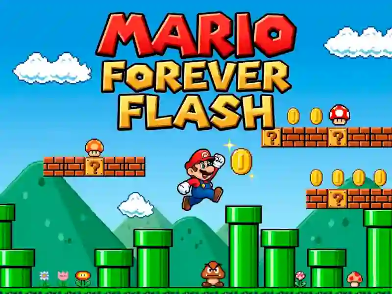 Igra Mario forever flash spletu