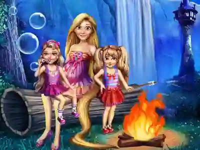 Igra Gorgeous Twins Spring Camp spletu