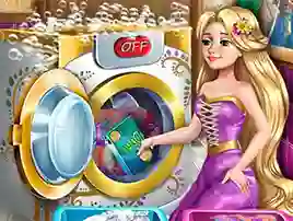 Igra Goldie Princess Laundry Day spletu