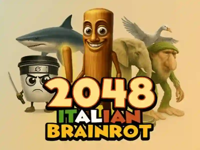Igra 2048 Italian Brainrot spletu