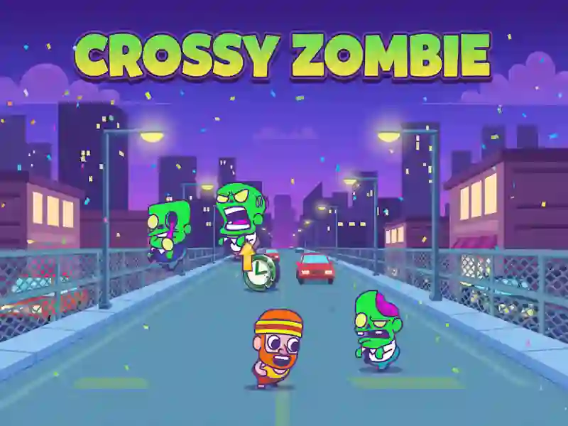 Igra Crossy Zombie spletu