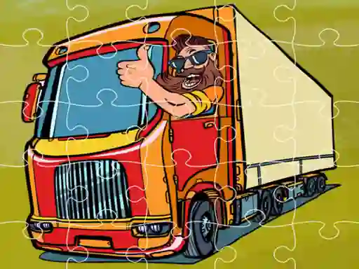 Igra Semi Trucks Jigsaw spletu
