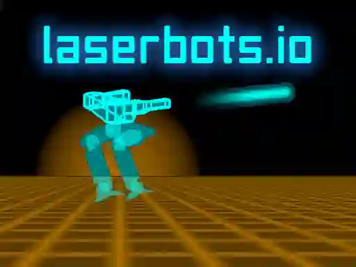 Igra Laserbots.io spletu