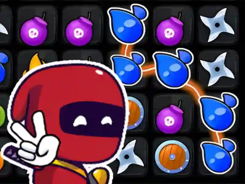 Igra Ninja Spell Match spletu