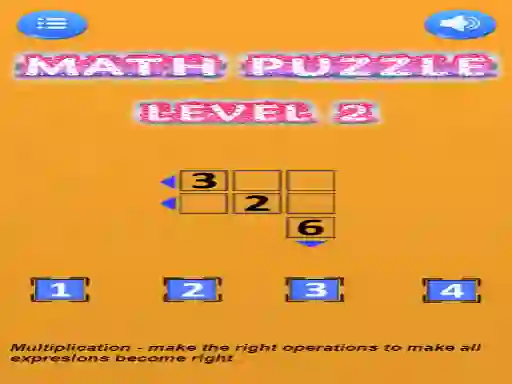 Igra Math puzzle spletu