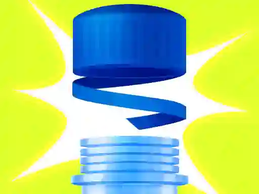 Igra Bottlecap Challange spletu