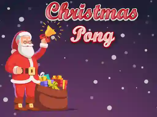 Igra Christmas Pong spletu