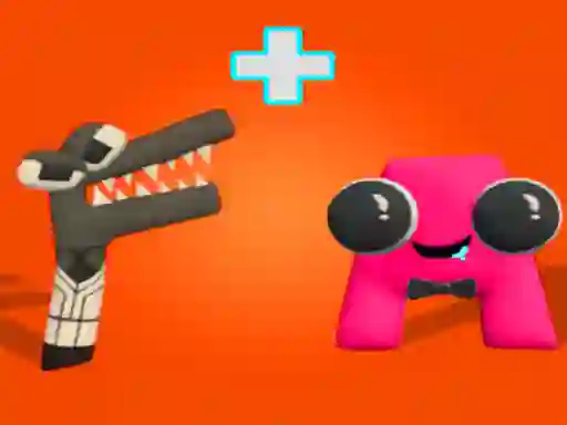 Igra Merge Alphabet: 2D Run spletu
