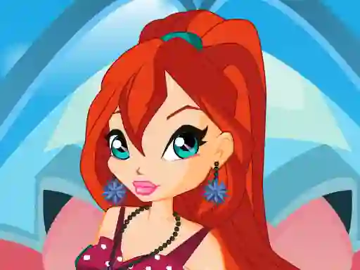 Igra Bloom Lovely Girl Dress Up spletu