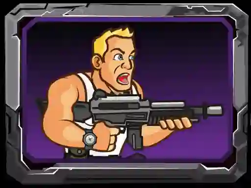 Igra Rambo vs Christmas Monster spletu
