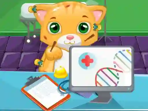 Igra Cat Doctor spletu