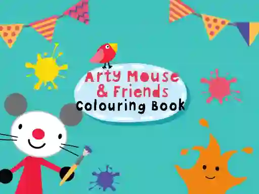 Igra Arty Mouse & Friends Coloring Book spletu