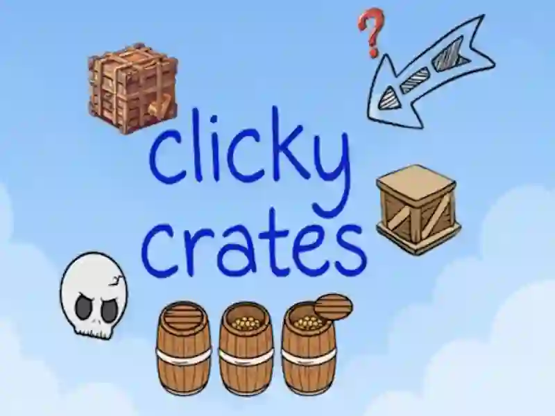 Igra Clicky Crates spletu