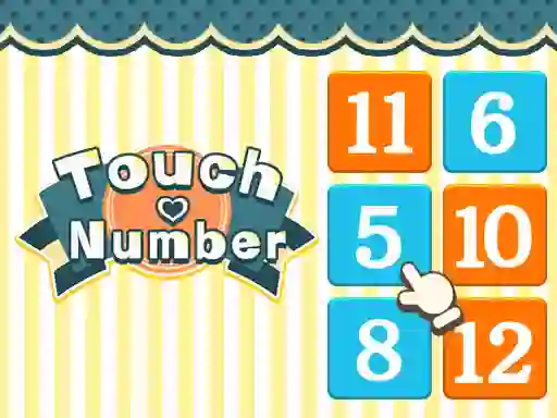 Igra Touch Number spletu