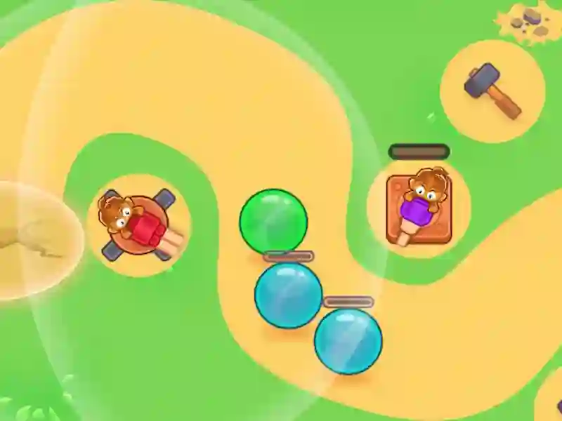 Igra Monkey Bubble Defense spletu