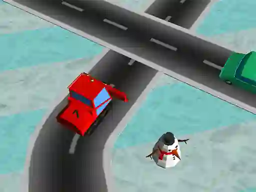 Igra Traffic Run Christmas spletu