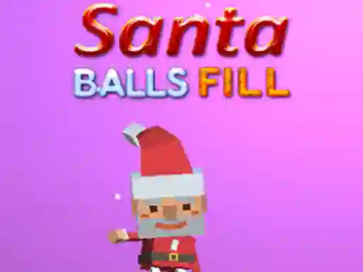 Igra Santa Balls Fill spletu