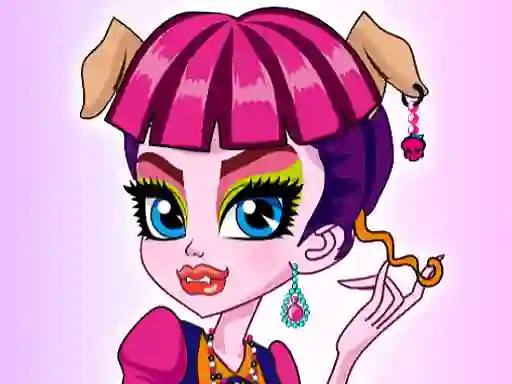 Igra Monster High Makeup spletu