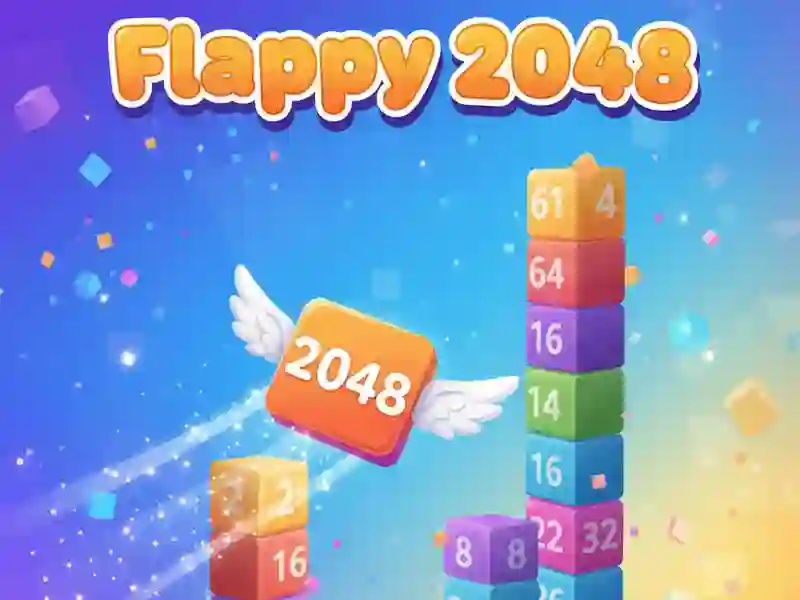 Igra Flappy 2048 spletu