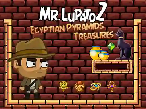 Igra Mr Lupato 2: Egyptian Pyramids Treasures spletu