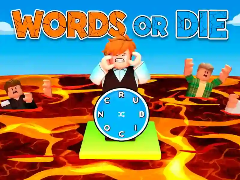 Igra Words or Die spletu