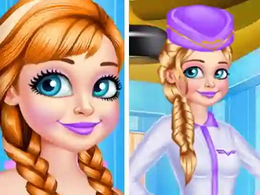 Igra Princess Stewardess spletu