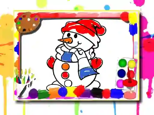 Igra Winter Coloring Book spletu