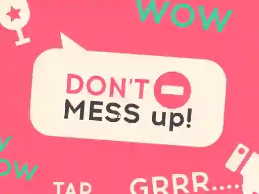 Igra Don't Mess Up spletu
