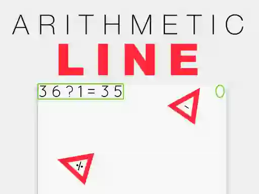 Igra Arithmetic line spletu