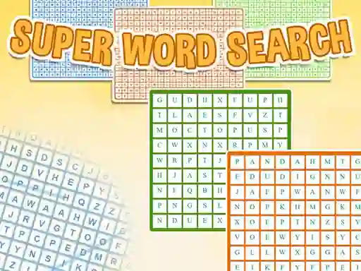 Igra Super Word Search spletu