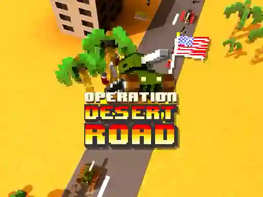 Igra Operation Desert Road spletu