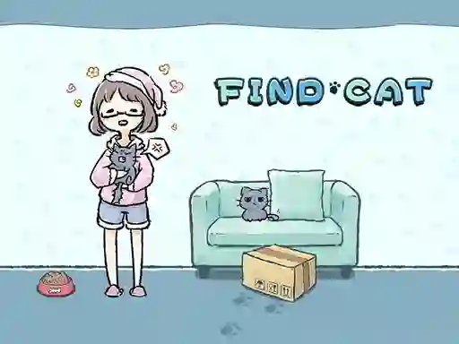 Igra Find Cat spletu