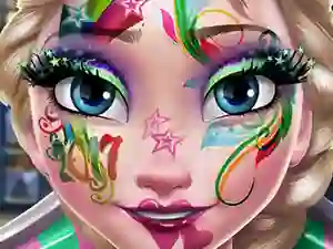 Igra Elsa New Year Makeup spletu