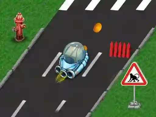 Igra Rocket Race Highway spletu